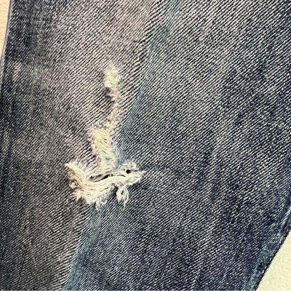 Lucky Brand Women's Sienna Slim Boyfriend Jeans Sz 26 Distressed Button Fly - Picture 5 of 15